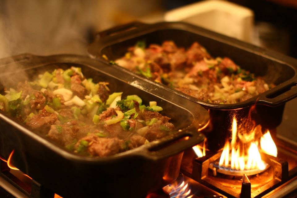 The aroma of your meal entice your tastebuds whilst you enjoy the show around the campfire The aroma of your meal entice your tastebuds whilst you enjoy the show around the campfire